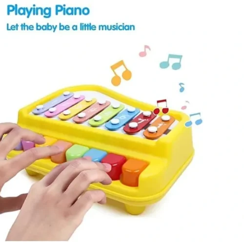 2-in-1 Xylophone Piano Musical Toy
