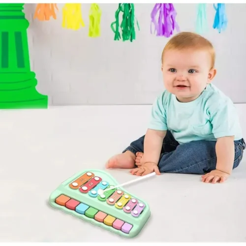 2-in-1 Xylophone Piano Musical Toy