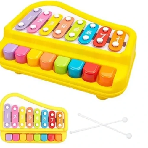 2-in-1 Xylophone Piano Musical Toy