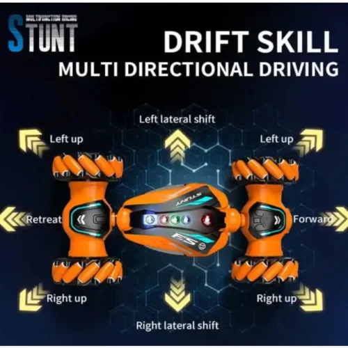4WD Gesture Control Stunt Car