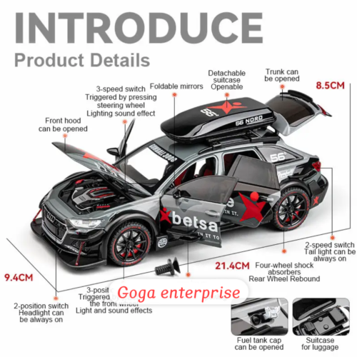 Alloy Metal Pull Back Toy Car