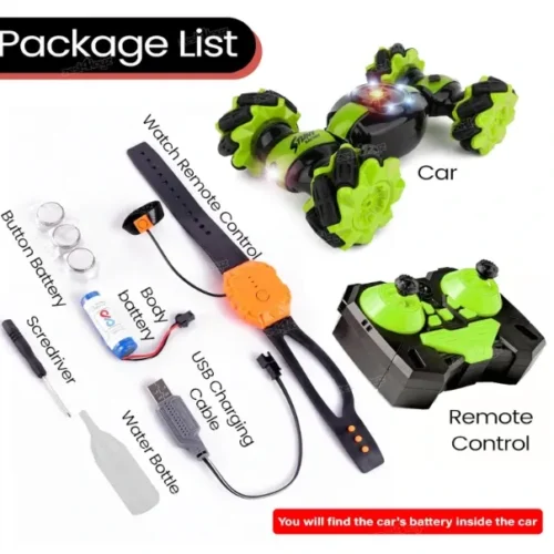 Gesture Control RC Stunt Car