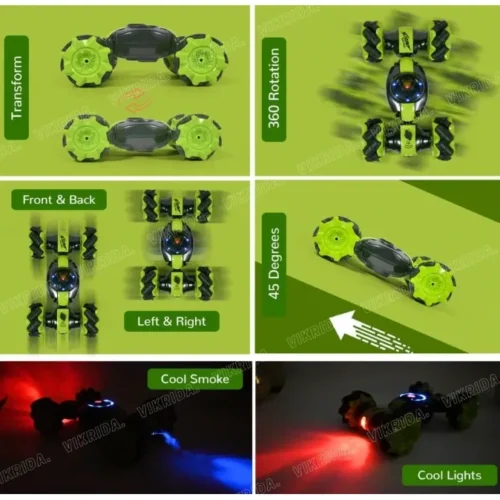 Gesture Control RC Stunt Car