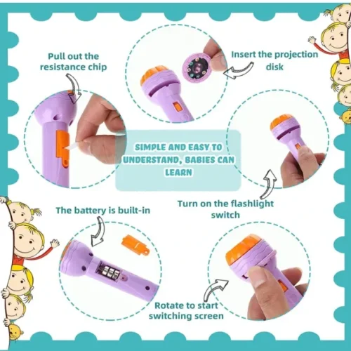 Kids Projector Torch Toy
