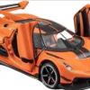 Orange Supercar Diecast Toy Car