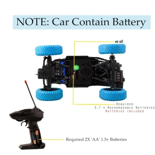 RC Monster Truck with Smoke Effect