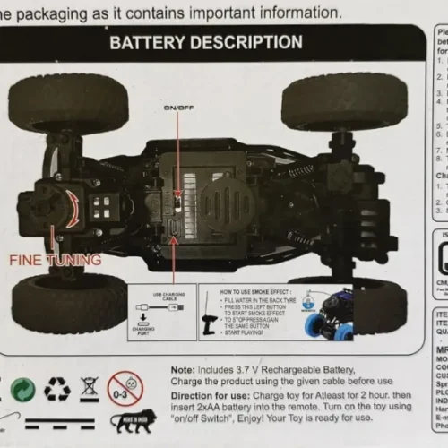 RC Rock Crawler Monster Truck