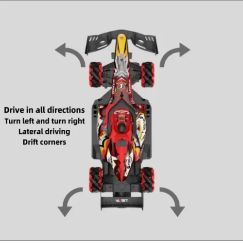 RC Smoke Drift Stunt Car