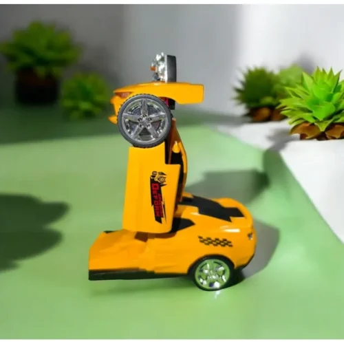 Robot Transforming Racing Car