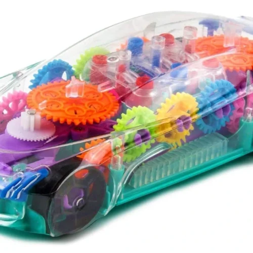 Transparent Musical Car Toy