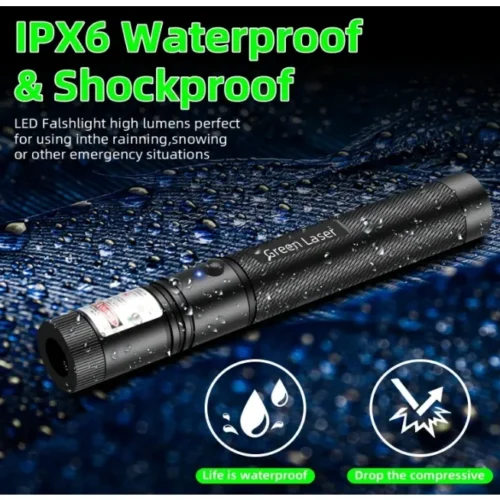 USB Rechargeable Green Laser Pointer
